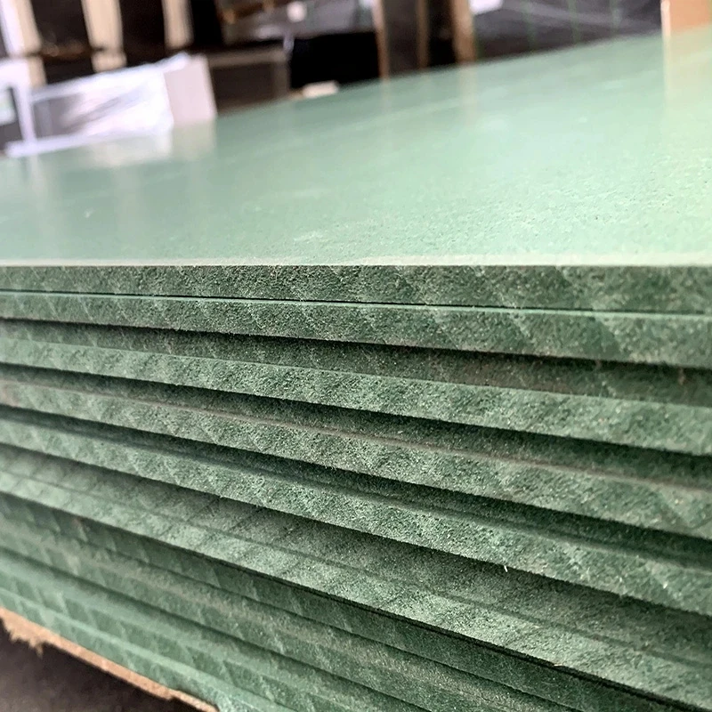 MDF Board Manufacturer HMR 18mm Wood Natural Veneer Laminated MDF Panel Sheet Plain Raw MDF Board