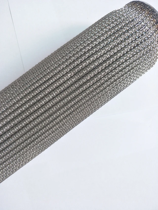 Xinxin High Quality Stainless Steel Backwash Filter Element Ss Sintered Mesh Candle Filter