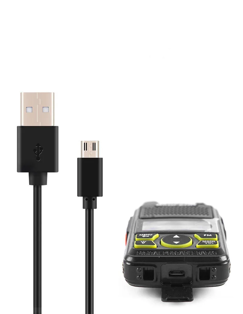 Portable FM radio receiver mini radio rechargeable baofeng walkie talkie with LED flashlight