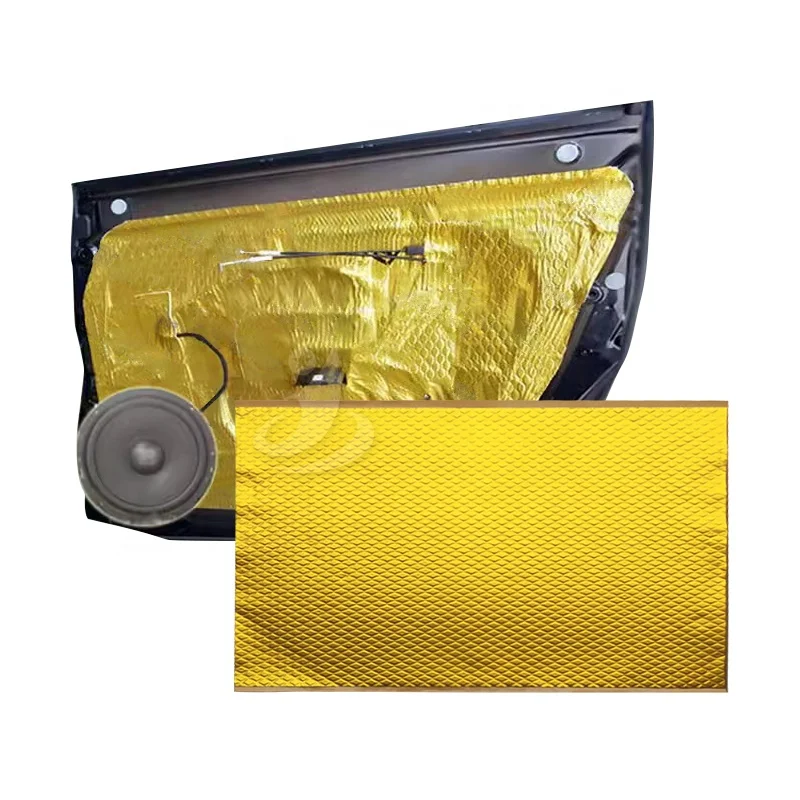 Car Sound Deadener Mat Noise Soundproofing Insulation Deadening butyl Automotive sound deadener