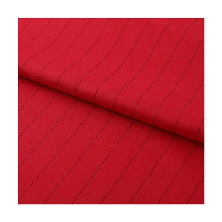 75D*150D Anti-static Microfiber Twill Peach Skin Fabric Work-wear Conductive ESD Fabric for Electronic Factory