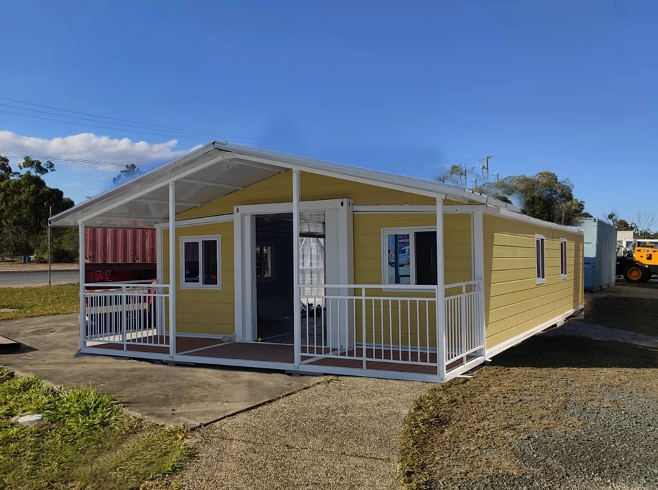 Insulated 40ft 20ft Waterproof Prefab Mobile Home 2 3 4 5 Bedroom Granny Flat Villa Prefabricated Expandable Container House