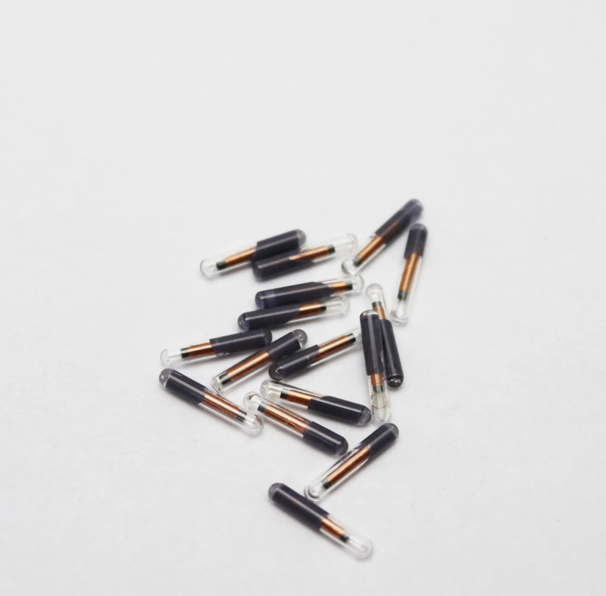 FDX-B 134.2khz/125khz Animal Glass Tag RFID Microchip Animal Pet Injectable RFID Glass Tag