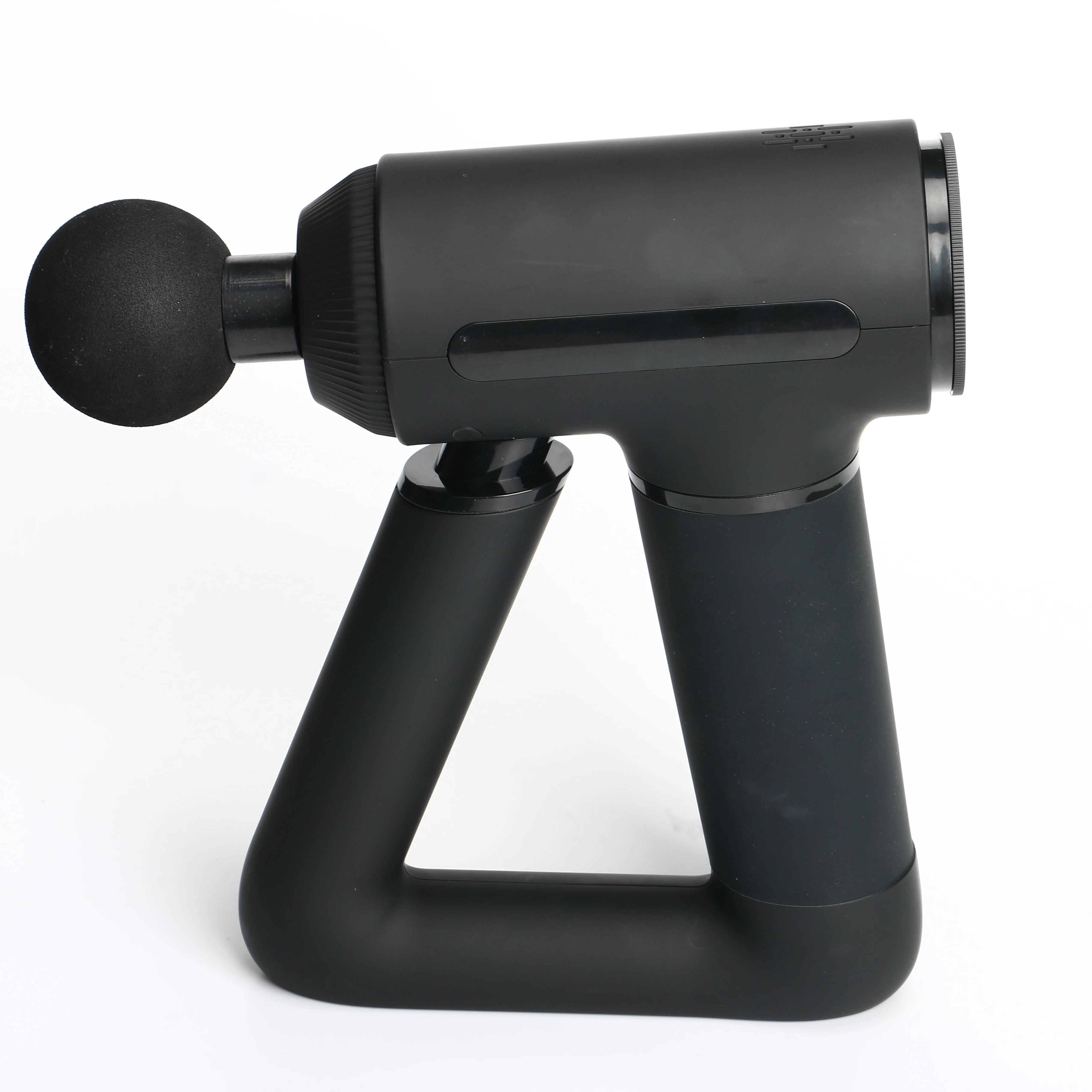 Luyao wenzhou body massage OEM LCD electric deep muscle fascia gun with touch control panel