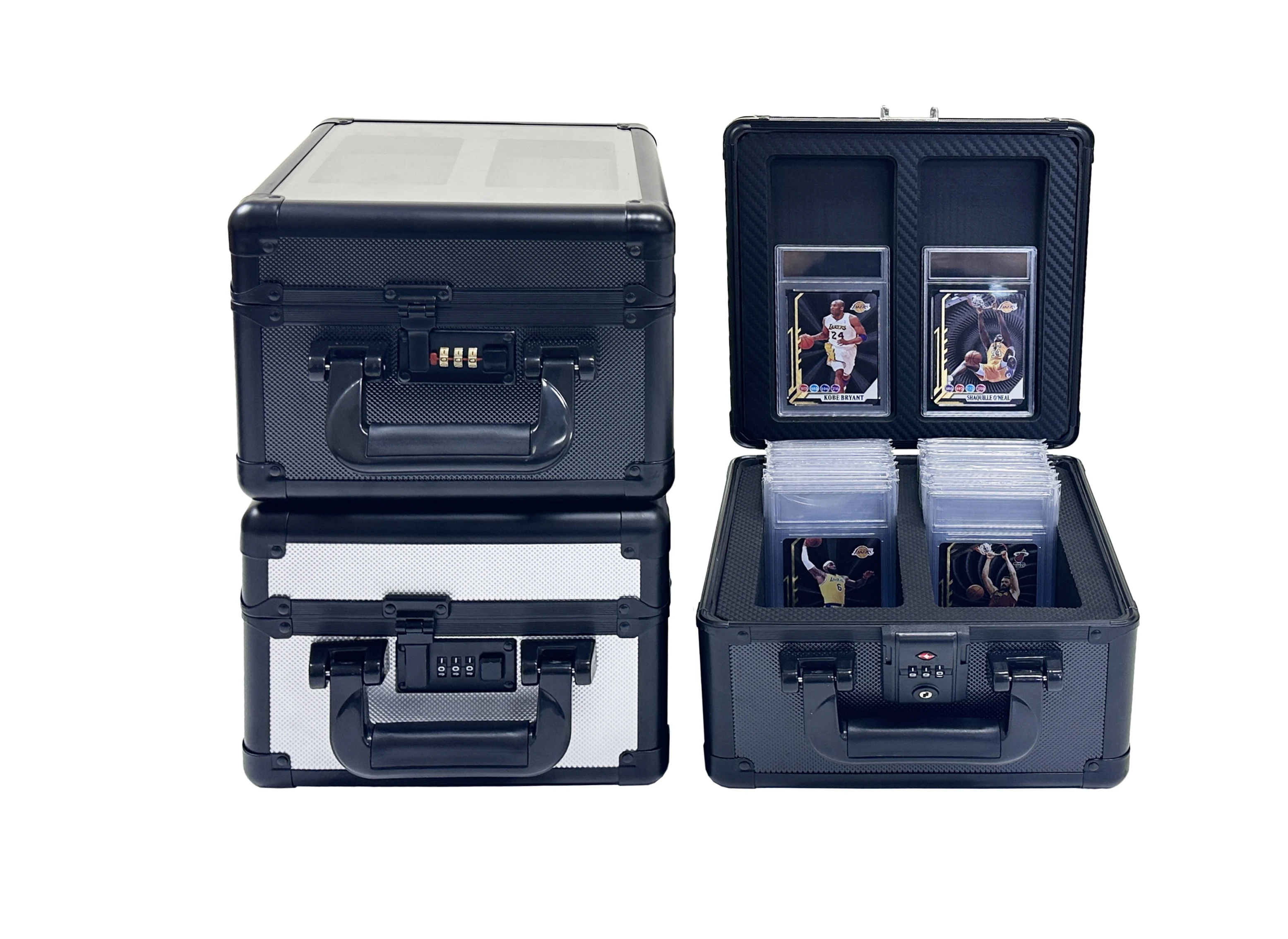 Ningbo factory 2row  3 row 4 row  Graded Card Case BGS Graded Card Storage Box Sports Card Case for PSA SGC BGS