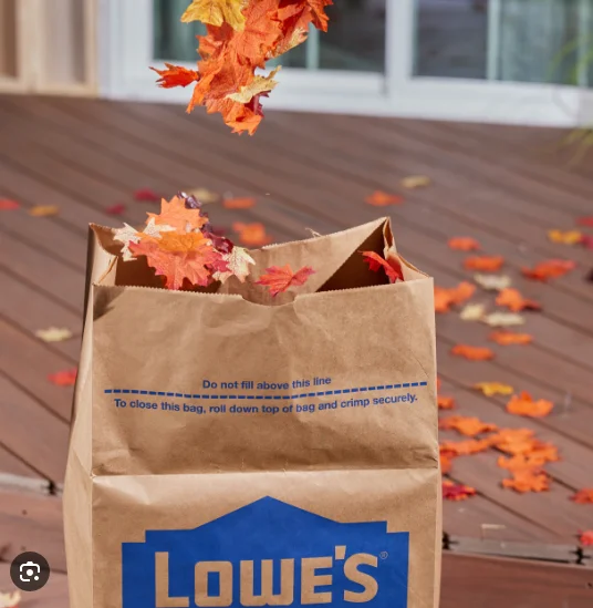 Lawn And Leaf Bags leaf and paper yard waste bag Garden Waste Paper Sack Heavy Duty Yard Collection Bags