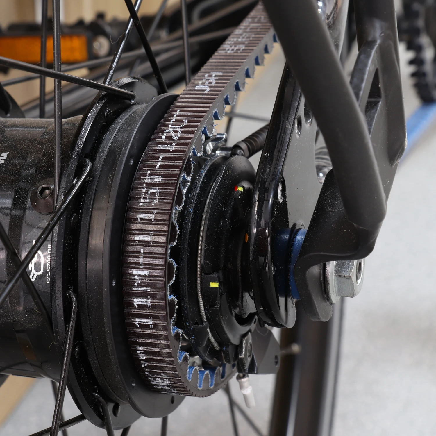 Задняя звездочка карбонового привода для велосипеда Gates, свободное колесо CDX, приводной ремень для велосипеда