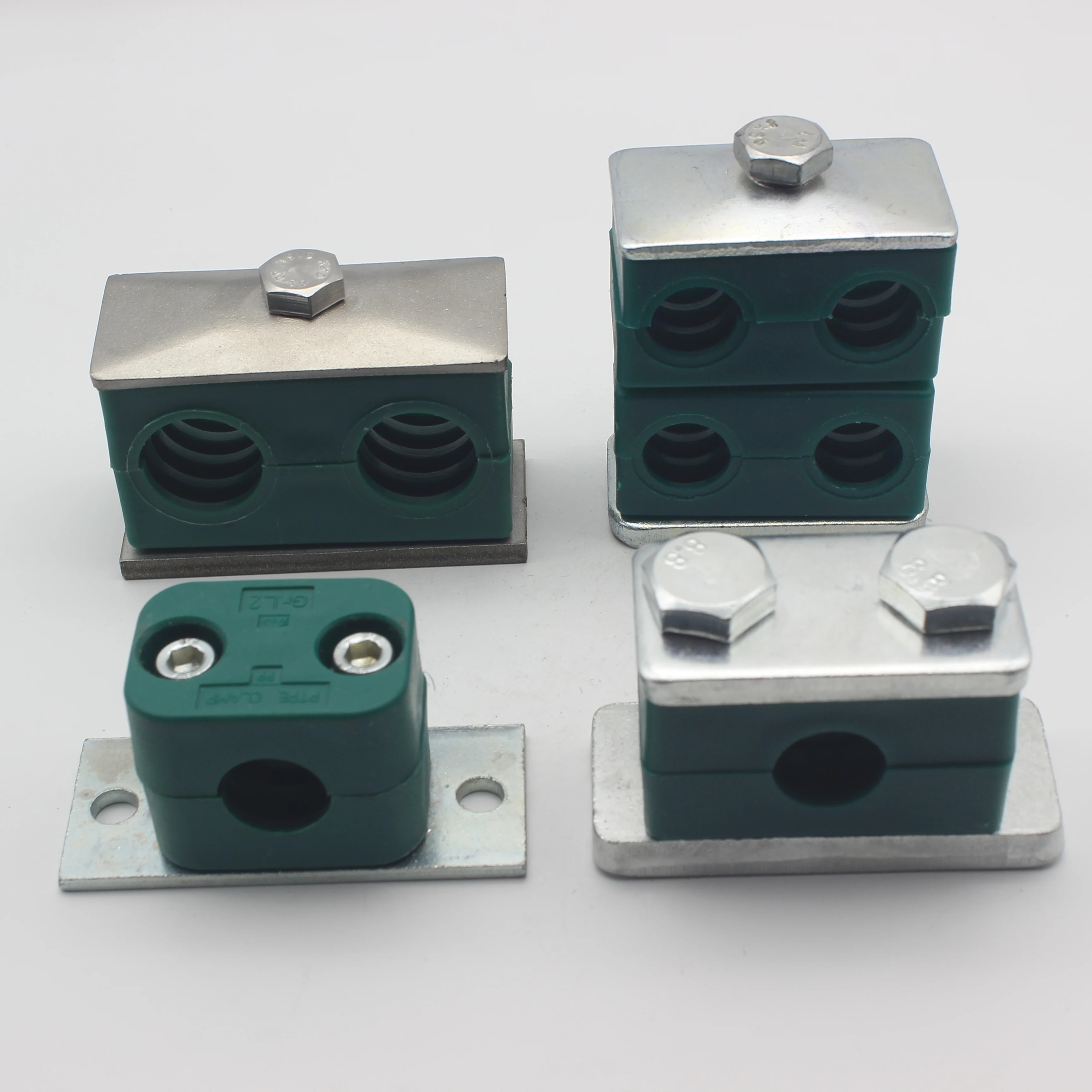 High Quality Stuff Standard Din 3015 Hydraulic Pipe Clamp light duty Fasteners PP Pipe Clamps Nylon hose clamp