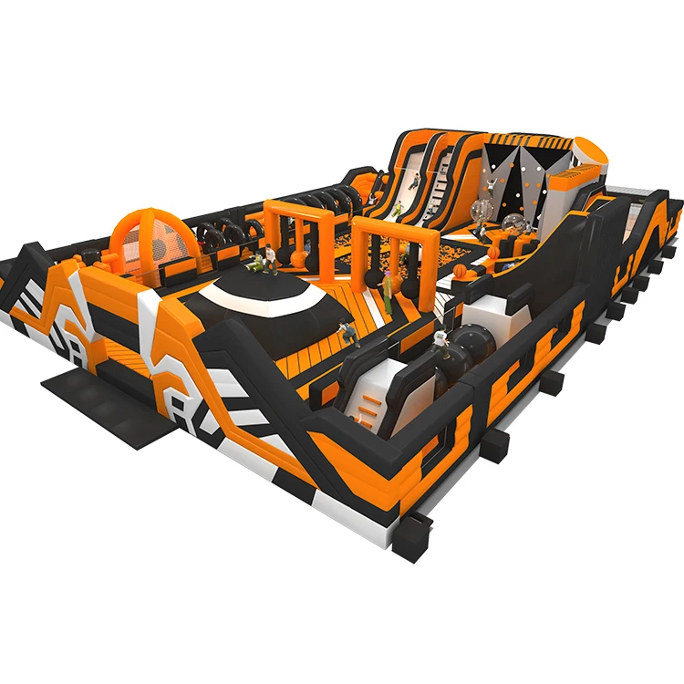 Cheer Amusement 5000 SQFT Adult Inflatable Games Customized Team Building Activities Big Indoor Inflatable Sports Park