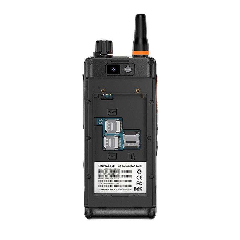 UNIWA F41 2.4 Inch original hot Android 8.1 two way radio Global 4G  network Zello POC Radio Walkie Talkie Mobile Phone
