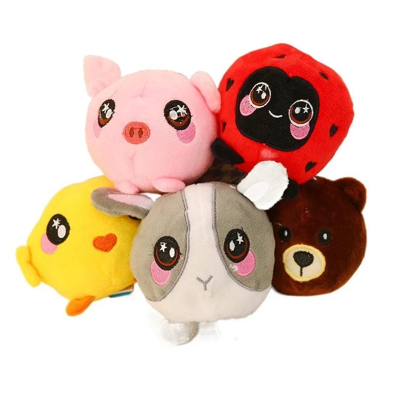 Pet dog cat brain bag ball plush molar