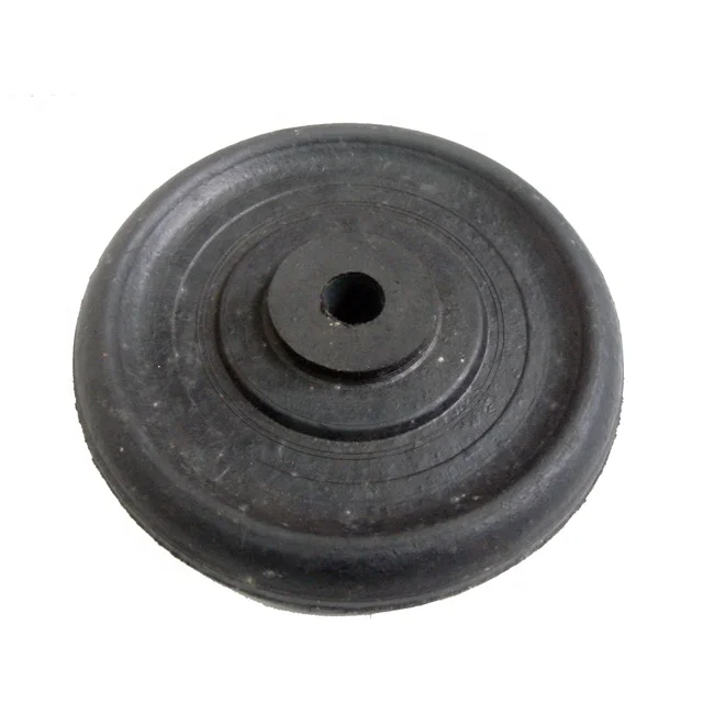 Black Industrial Small Grinding Rubber Polishing Wheel