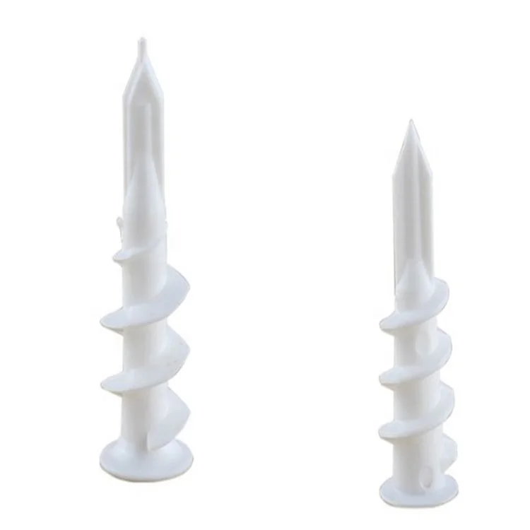 plastic nylon self drilling nylon drywall screw anchor