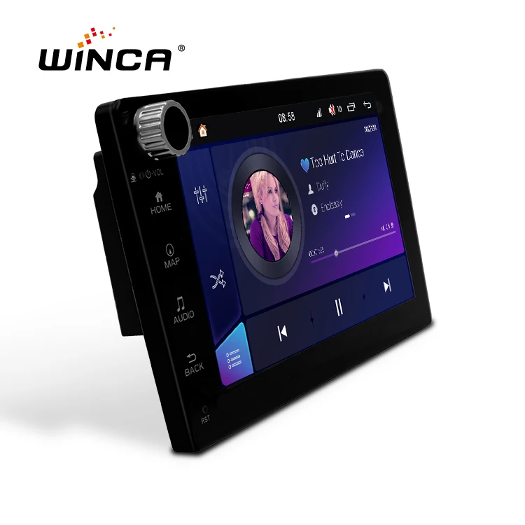 Универсальный 9 дюймовый Android 10 Автомобильный gps dvd мультимедийный плеер Радио Видео Стерео навигационная система для универсального головного устройства
