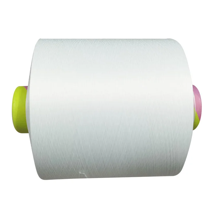 Лидер продаж текстиль использованный 4-4 6 кг крученая нить DTY Twisted Nylon белая