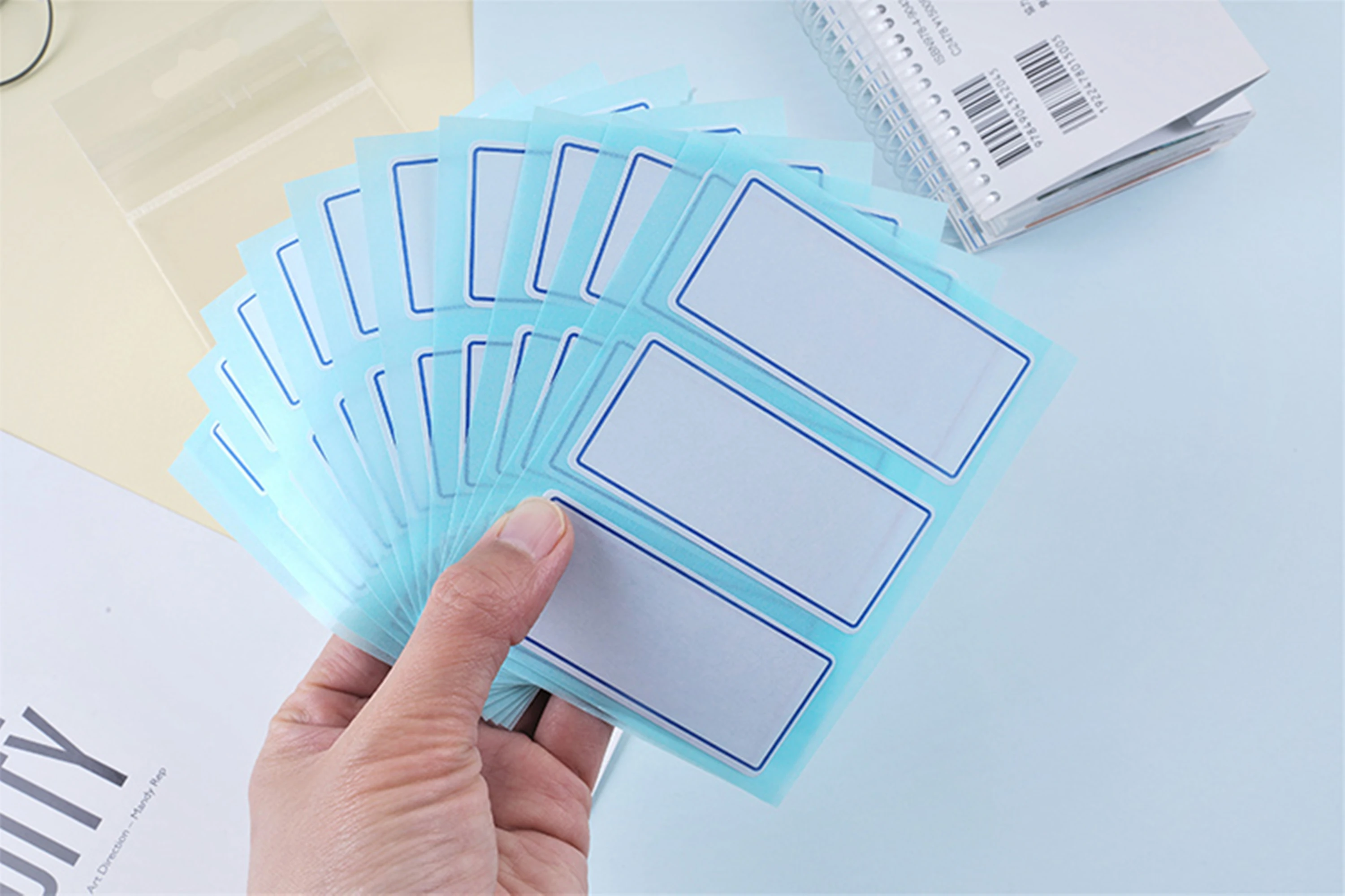 Useful and Exquisite Office & School Supplies White Stationery Paper Label for Students, Teachers and Staff to Write and Paste