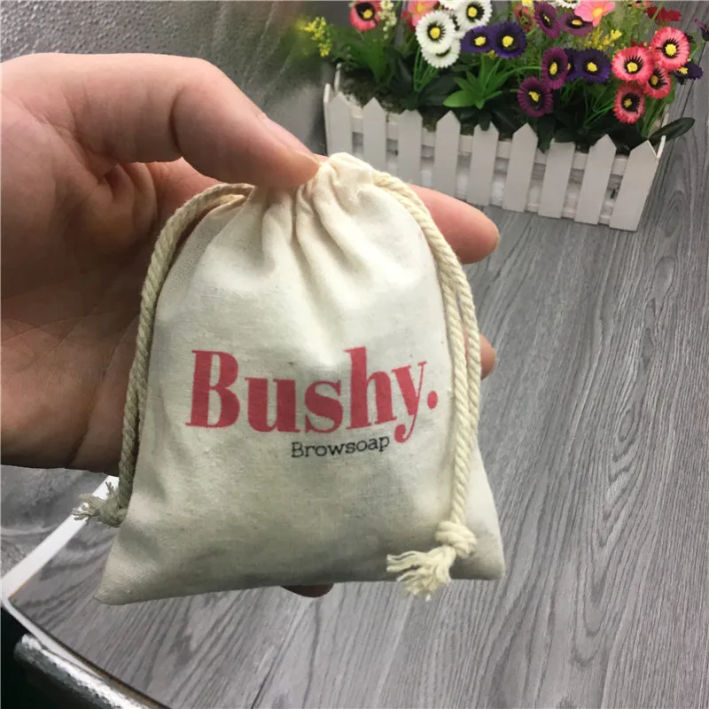 Изготовленный На Заказ муслиновый Хлопковый мешок для мыла на шнурке