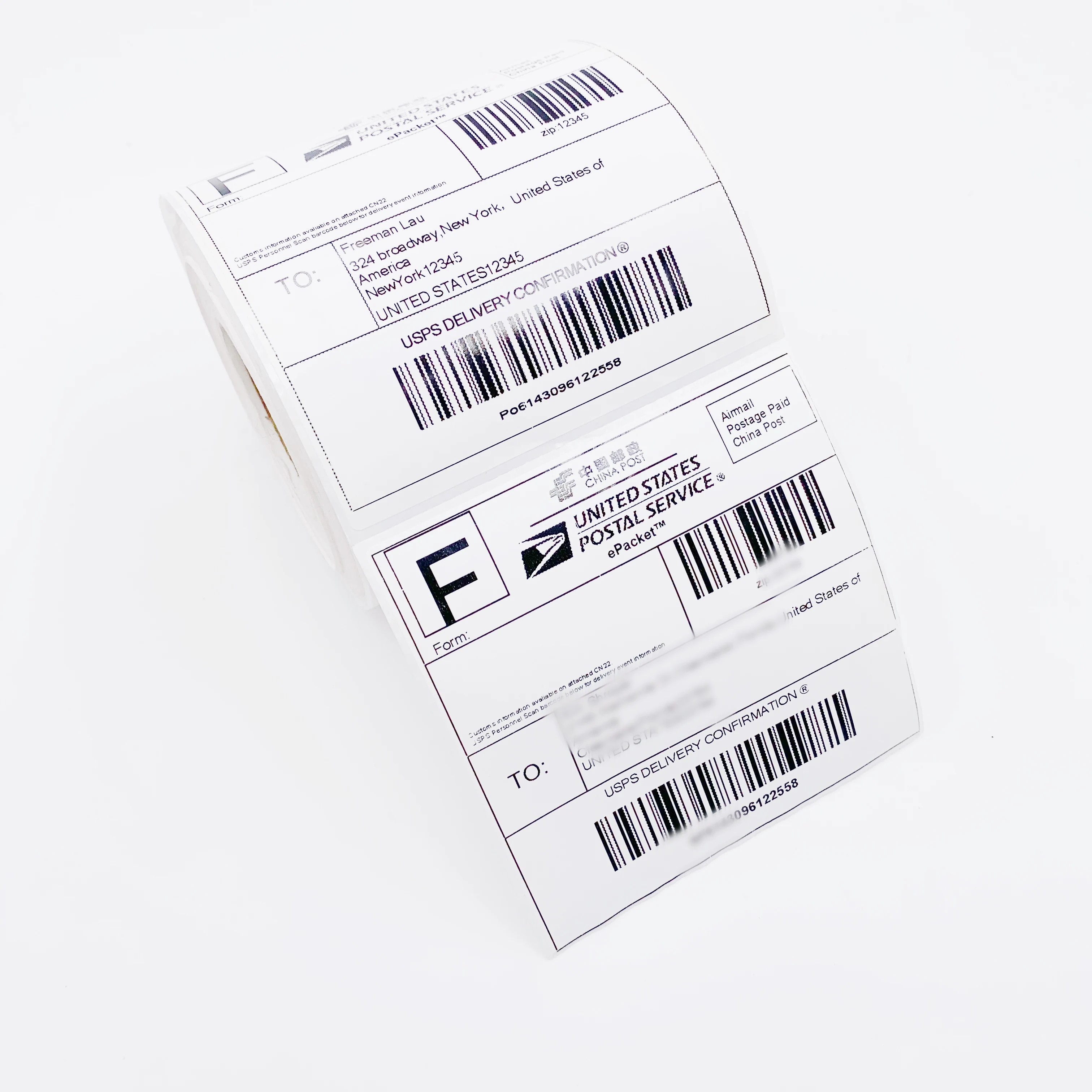 110mm wax resin ribbon thermal transfer barcode ttr for shipping label printer 4x6