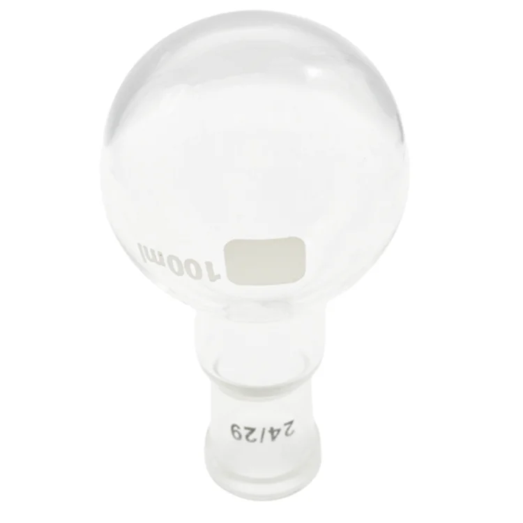 Стеклянная колба с круглым дном, 50 л, колба с круглым дном для химического использования