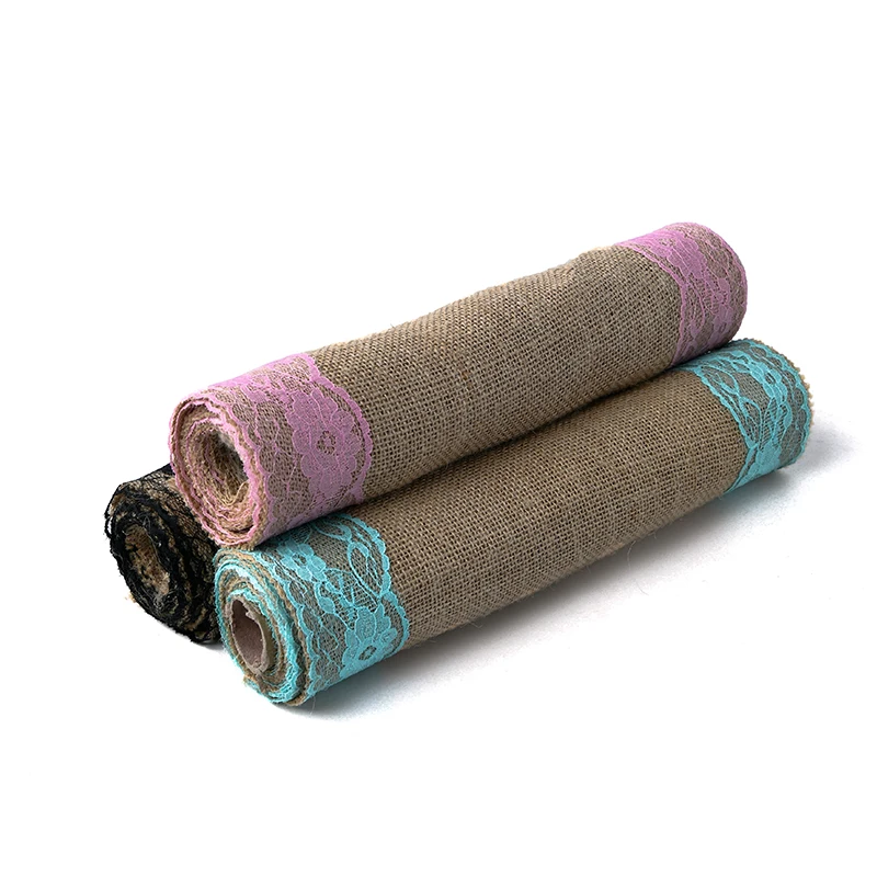 
100% colorful lace linen, natural environmental protection materials, simple decoration products, factory direct sales 