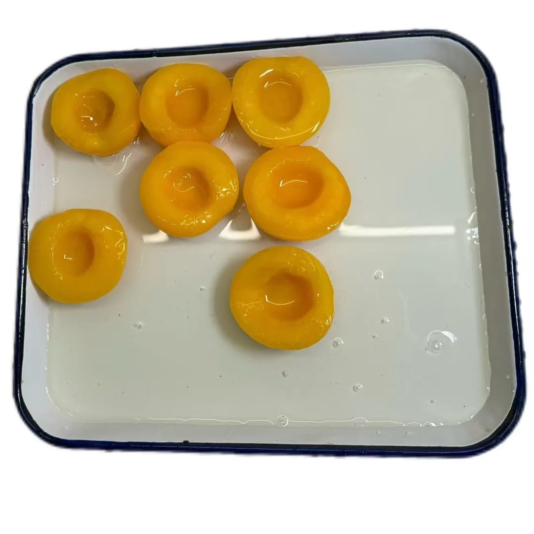 Premium Export-Grade Canned Yellow Peaches in Syrup Freshly Crafted for Baking and Beverage Preparation