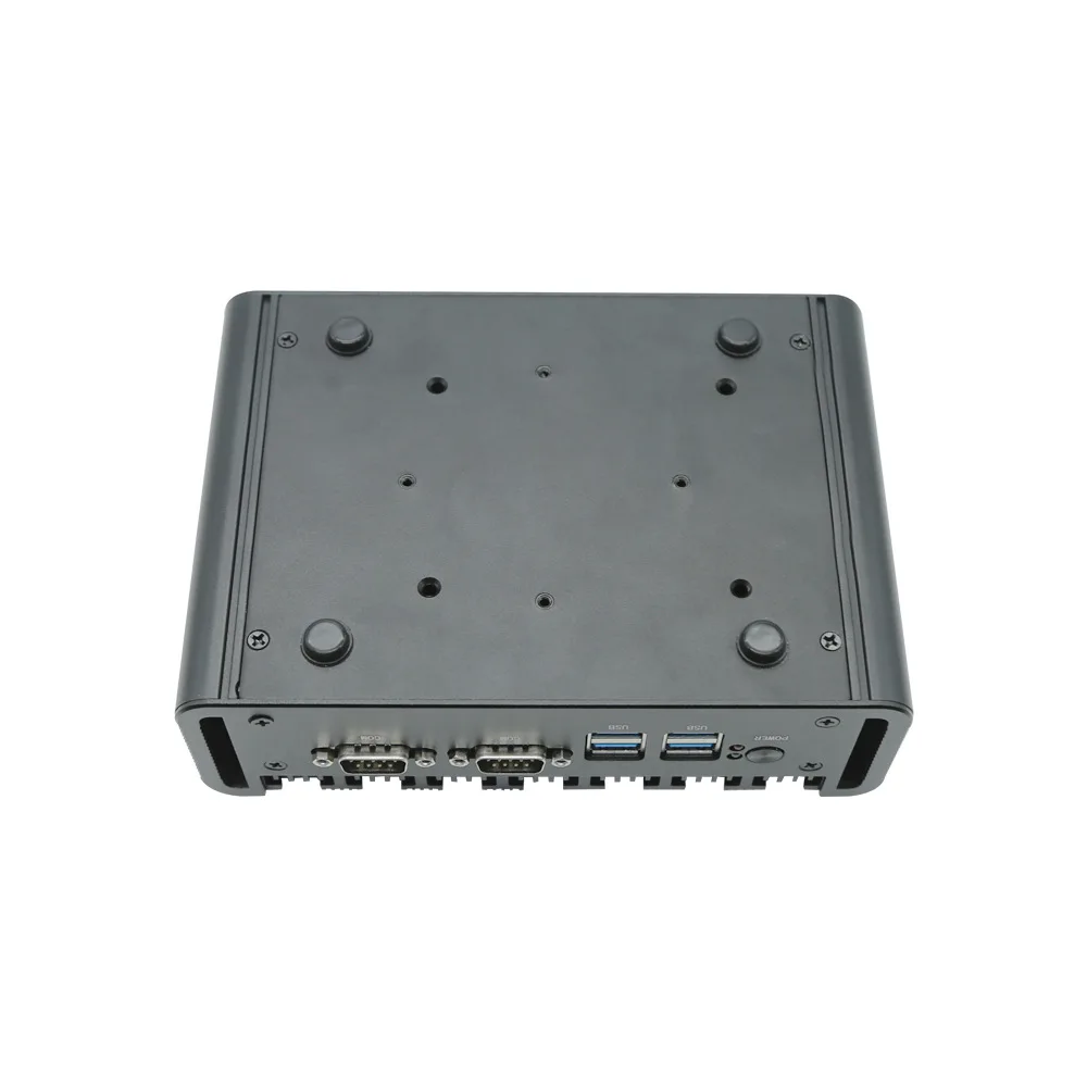 MiniTree Intel Celeron J6426 12th N100 Fanless Mini PC Quad Core Dual Lan 2COM DP 2*HD Three Display 4USB3.0 Support Win10 Linux