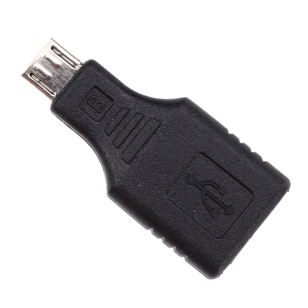Micro USB Male to USB 2.0 Female Plug OTG Adapter Data Sync Transfer Converter Connector For Android Mobile Phones Tablets