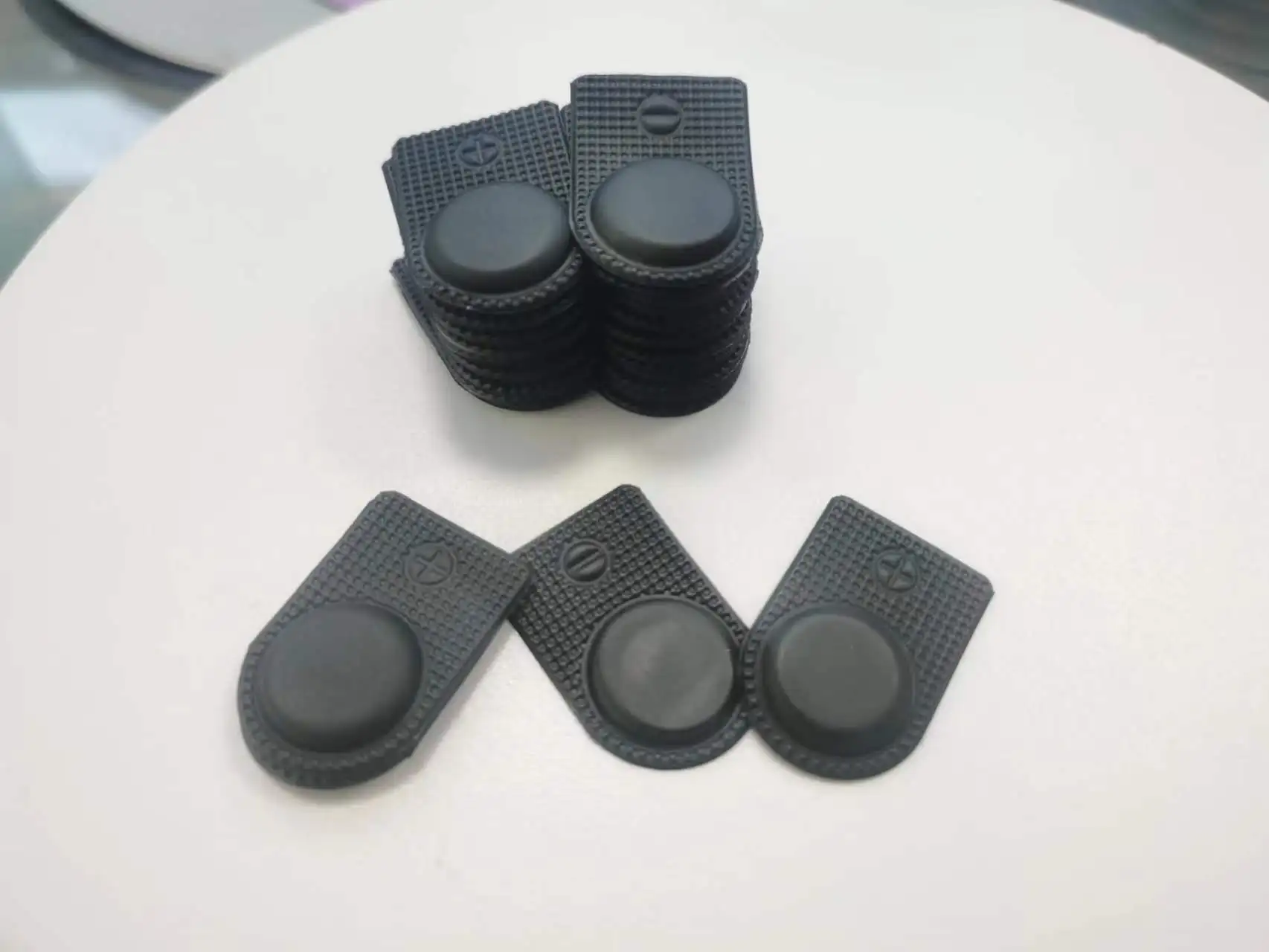 Custom Pvc Hidden Sewing Magnet Snap Button Badge Strong Disc Neodymium Magnets Invisible Magnetic Buttons For Clothing Bags