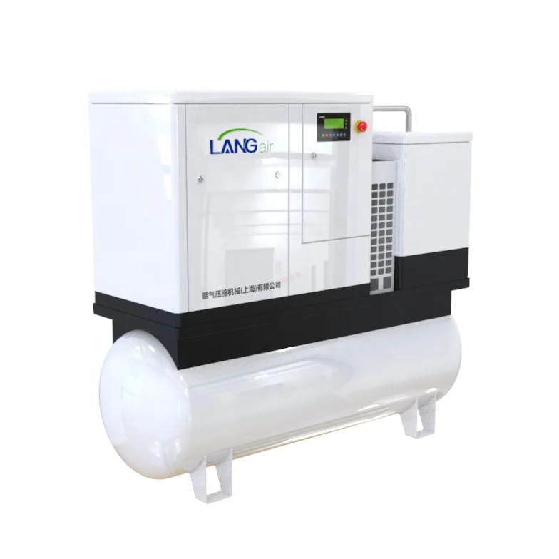 15kw 20hp Combined Compressor Series With Air Dryer Air Filter