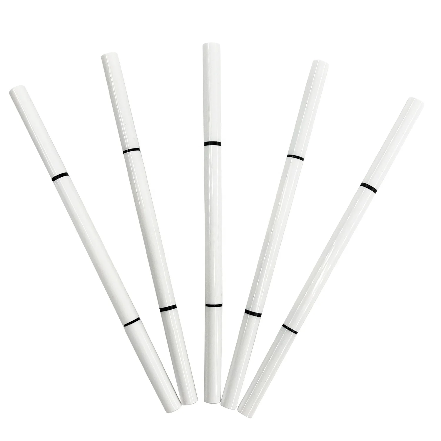 New Double-headed Ultra-fine Waterproof Eyebrow Pencil Triangle Eyebrow Pencil automatic round eyebrow pencil