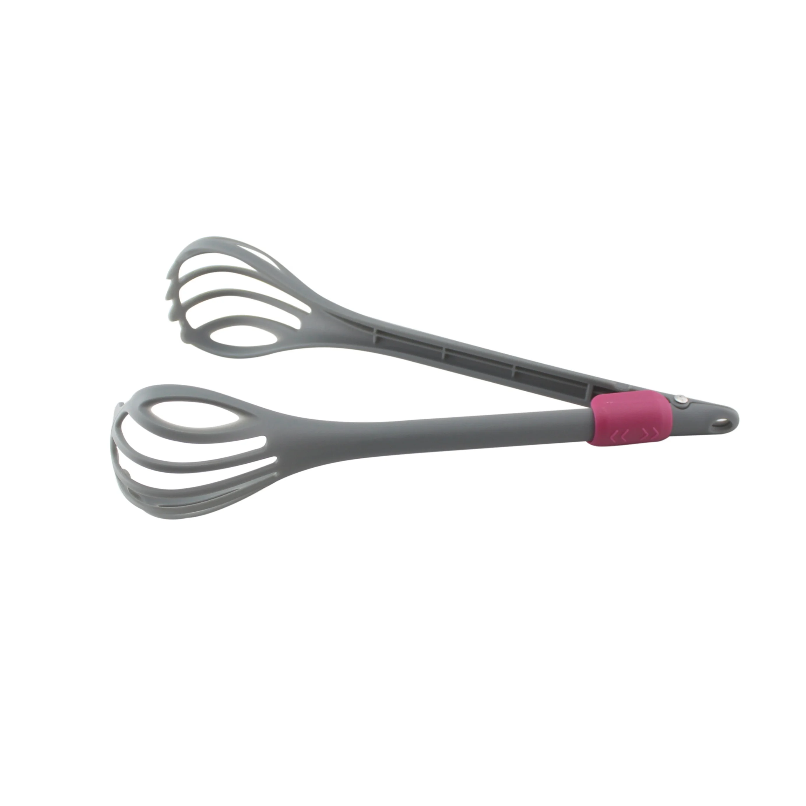 
multi function kitchen gadgets pp egg whisk with salad tongs 