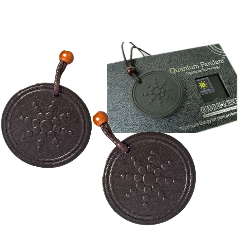 2024 Quantum Scalar Energy Pendant Health Necklace Lava Material