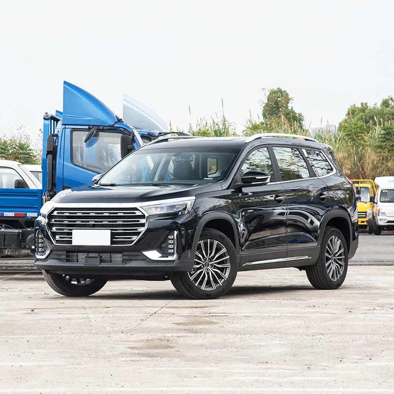 Новый автомобиль Jetour X90 2023 модель Zilong 2 0 T DCT Tiger версия 6 мест 254 лошадиных сил для взрослых распродажа