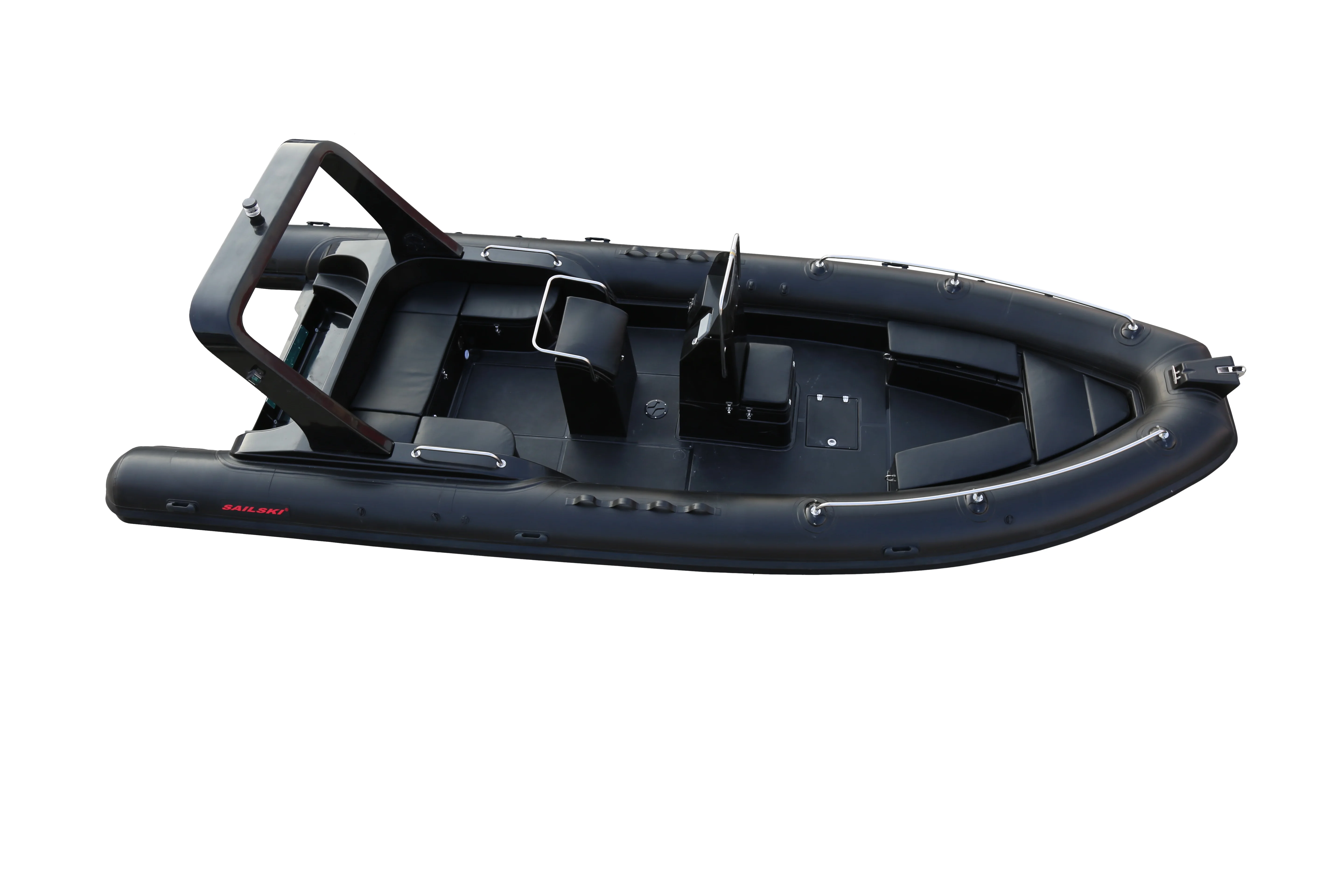 SAILSKI large sport rib boat RIB760 with Hypalon 1.25mm, twin outboard motor