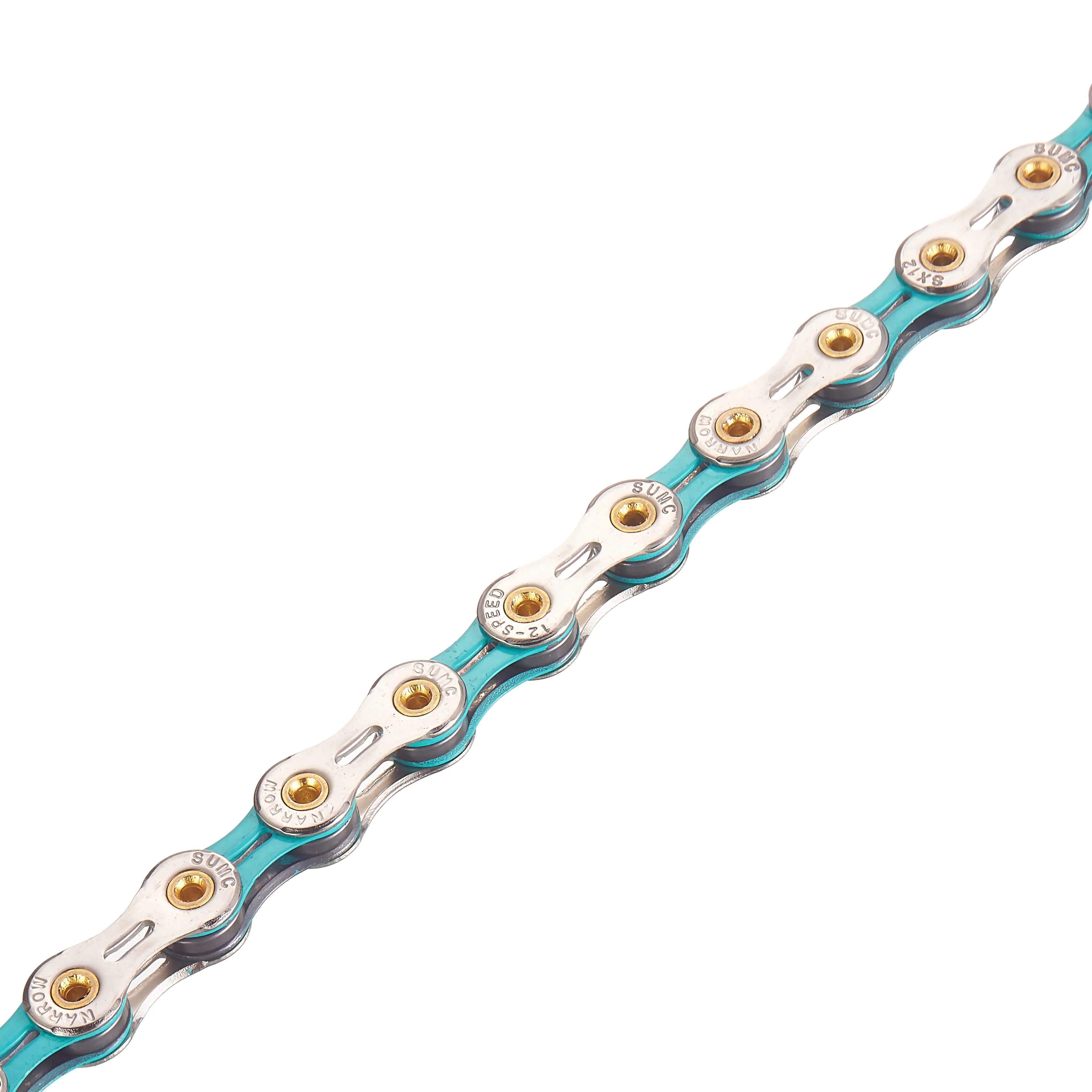 MTB road bike folding bike  bike chain SUMC all hollow Semi-Hollow no hollow ultralight 12 speed bicycle chain with magic buckle