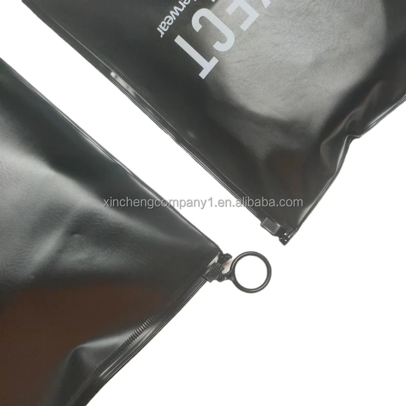 Ziplock Bags for Clothes Packaging Zippered Bag Custom Frosted Zipper Package Ziplock Bag Clothing Zip Lock Silicone OEM Accept