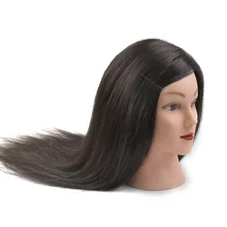 100% Human Hair training doll head human hair mannequin,hair on mannequin,Training head mannequin for hairdresser