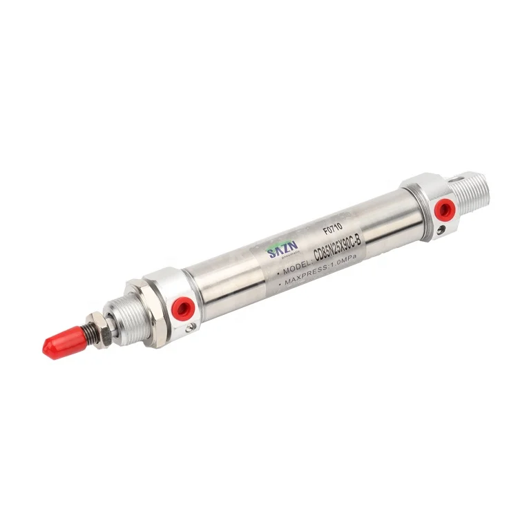 C85 MI Series ISO Standard  Bore 12-40 mm Stainless Steel Short Stroke Mini Pneumatic Cylinder