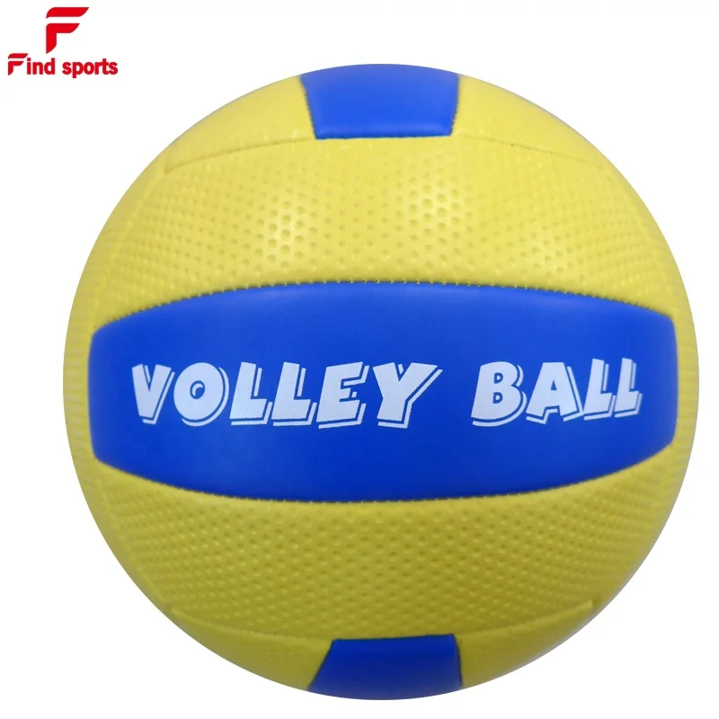 
yellow and blue light weight youth professional volleyball 