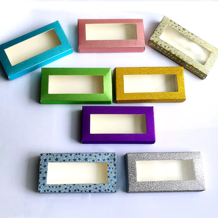 Customize private label All Kinds Of Style Paper box accept OEM ODM Suit For eyelashes