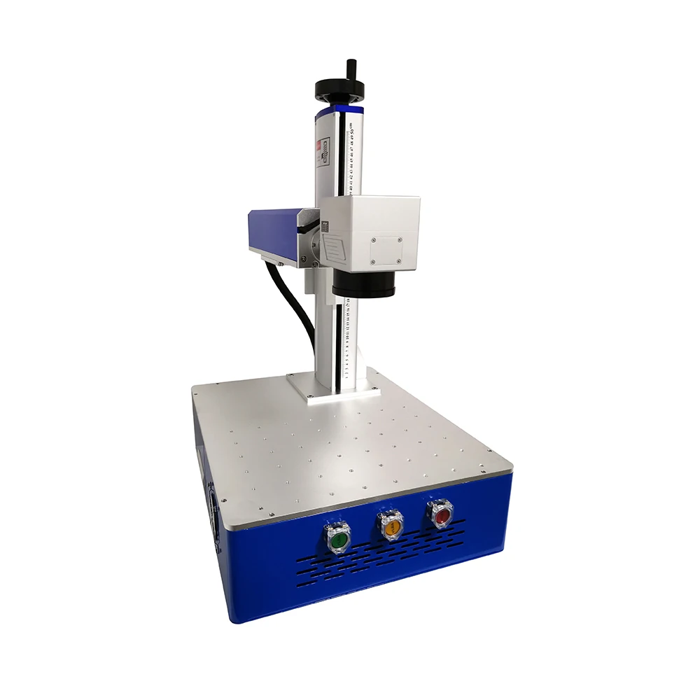 Huahai Metal Steel jewelry raycus IPG fiber laser 20W 30W 50W air cooled fiber laser marking machine price