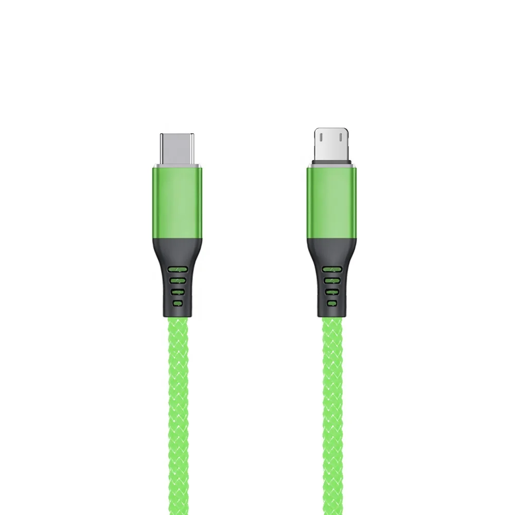 Vnew amazon hot sale product 60W USB3.1 3A PD cable Type C to 8PIN Gen2 USB Cable for mobile phone