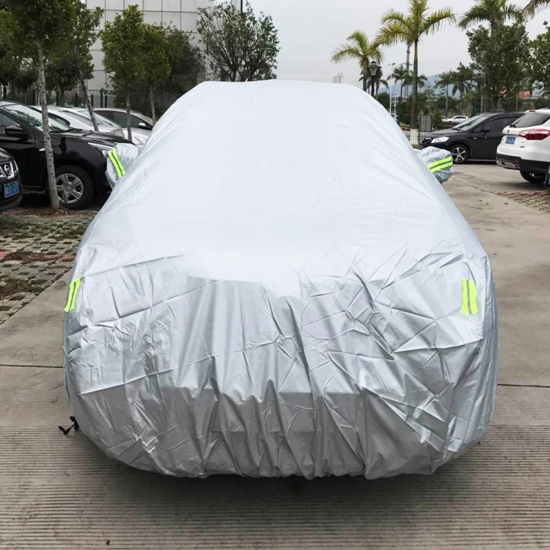 Лидер продаж PEVA водонепроницаемый солнцезащитный автомобильный чехол пылезащитный Дождь Снег защитный автомобильные чехлы