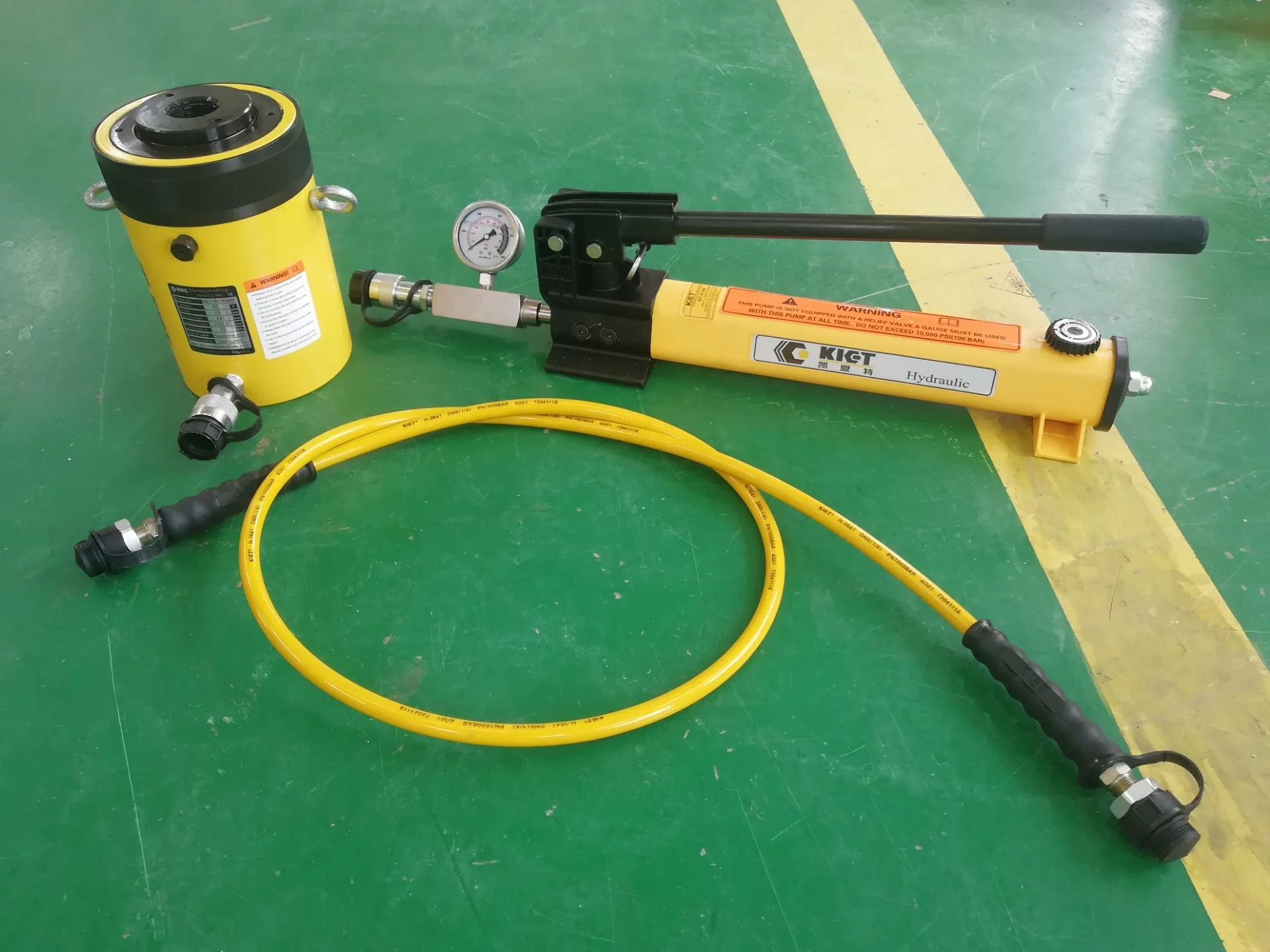 Enerpac 60T center hole hydraulic jack hollow plunger hydraulic jack cylinder
