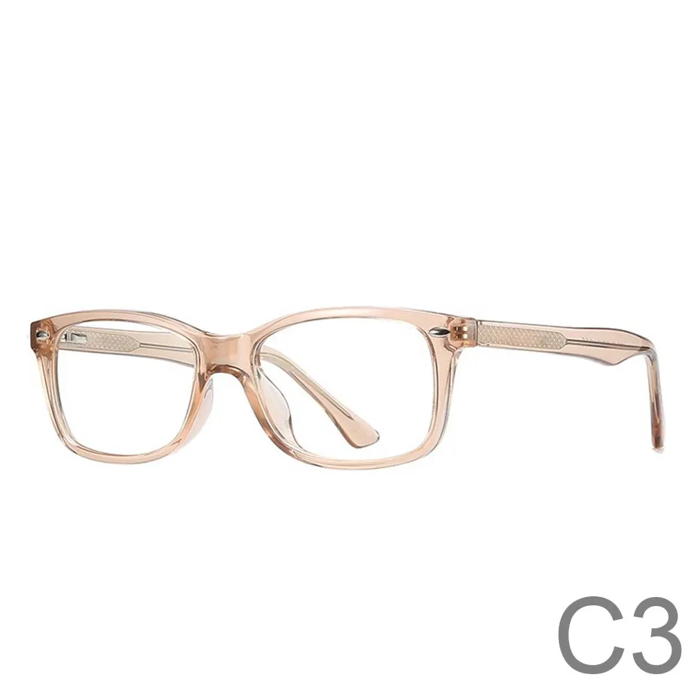 New trend large frame anti blue light glasses Transparent optical glasses frame for women men eyeglasses frames