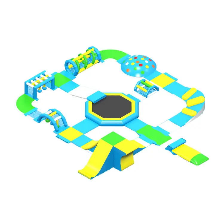 Inflatable Floating Water Park Inflatable Sea Aqua Platform/Inflatable Lake Park For Sale
