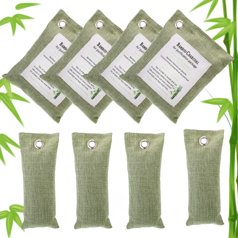 Activated air freshener Bamboo Charcoal Absorbent Odor Deodorizer Bag 200g for shoe