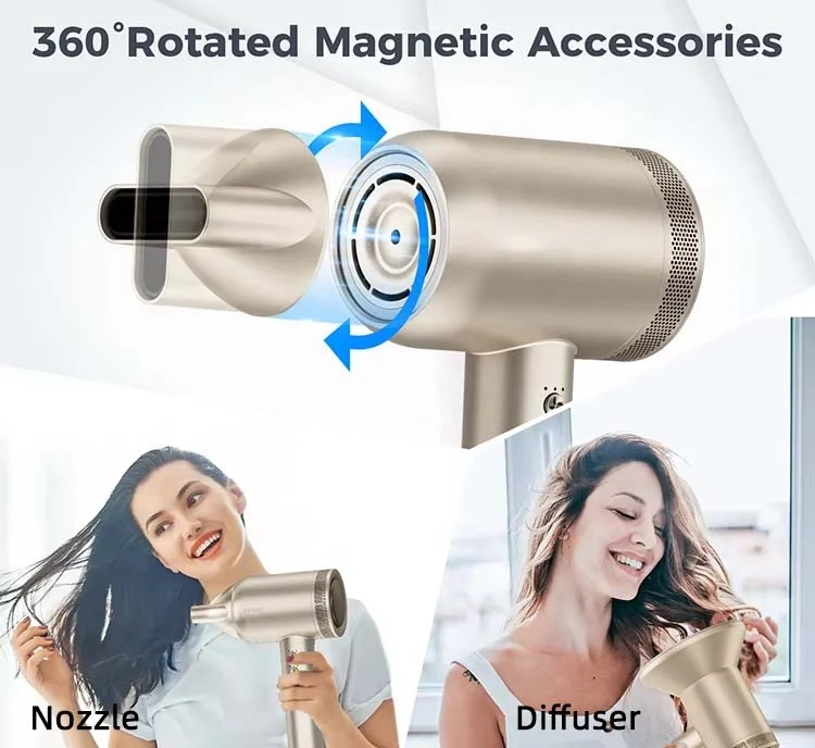 Hair Dryer Professional Salon secador de cabelo profissional haartrockner 110000rpm Blow Dryer Ionic Hair Dryer