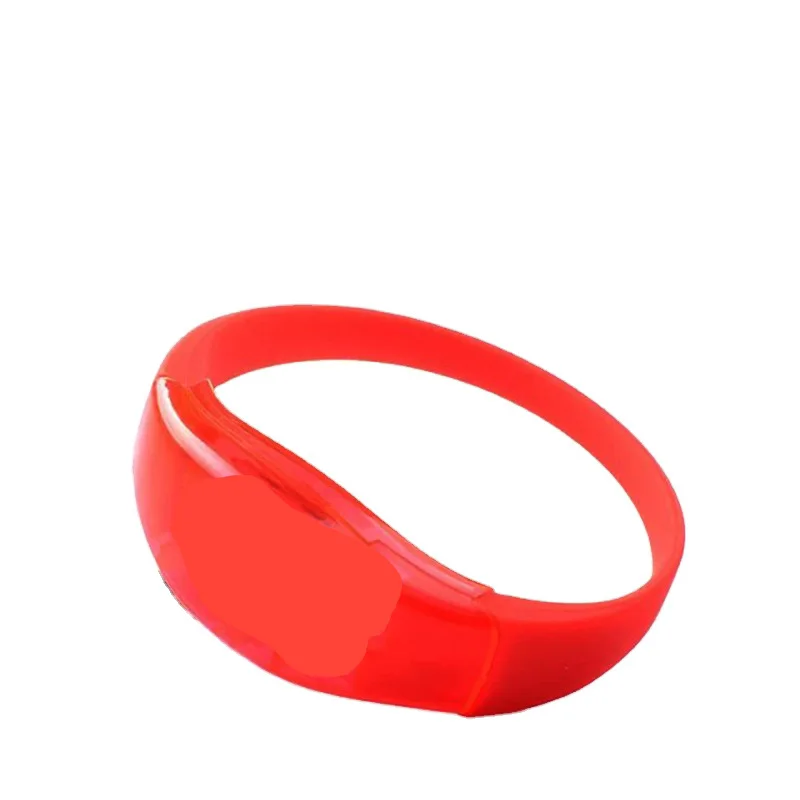 SHANGRONG OEM/ODM silicone Active voice control led Bracelet dmx vibration sensor manufacturer