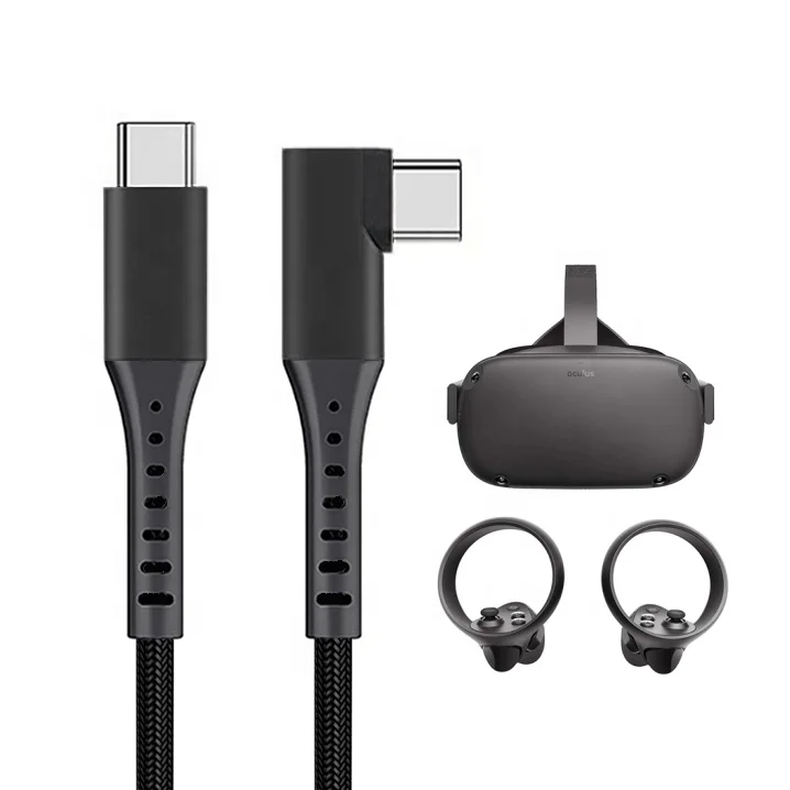 1M customized 3.0 Gen 1 Link Cable elbow C TO elbow C 20V/3A 3.1 Fast Charging 5GB 10GB VR Cable